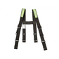 Black suspenders with reflective strips for Chief Miller gear pants, compromising quality