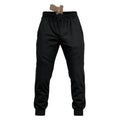 Black Carrier Traveler Joggers with concealed carry pockets and carrier retention waistband