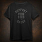 Black Daddy Loco Tee featuring Support Your Loco Daddy text for stylish support