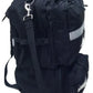 Black tactical county bag with two internal storage compartments for versatile organization