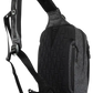 Black tactical sling backpack featuring diagonal strap design for BLINDSIDE - Concealed Carry Sling