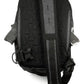 Black tactical backpack with padded straps and molle webbing for concealed carry sling