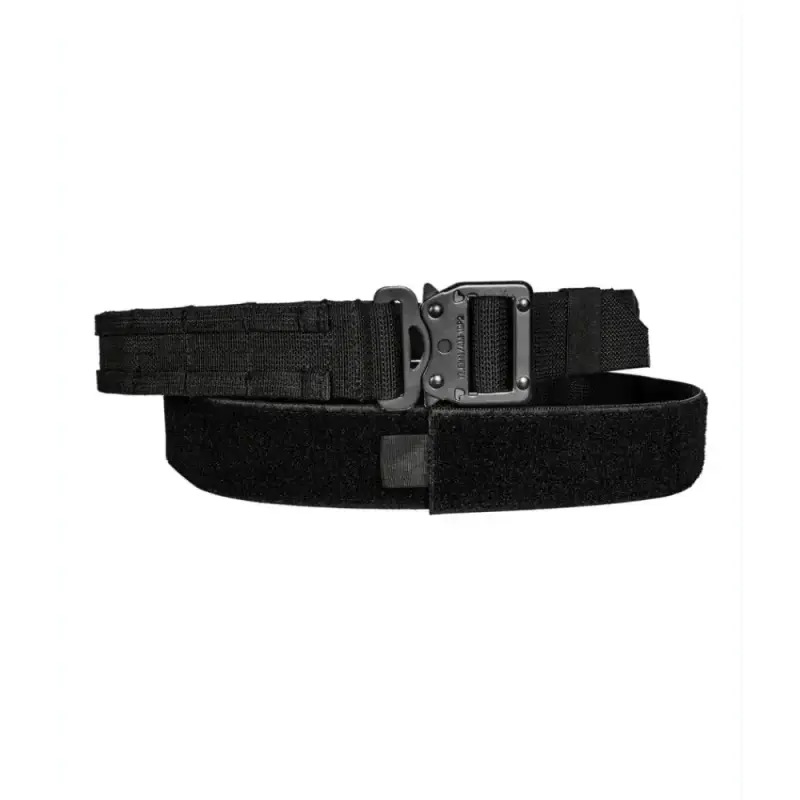 Black Paladin Battle Belt featuring a metal cobra buckle for tactical use