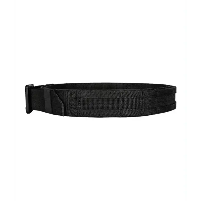 Black Paladin Battle Belt with MOLLE webbing and quick-release buckle for tactical use