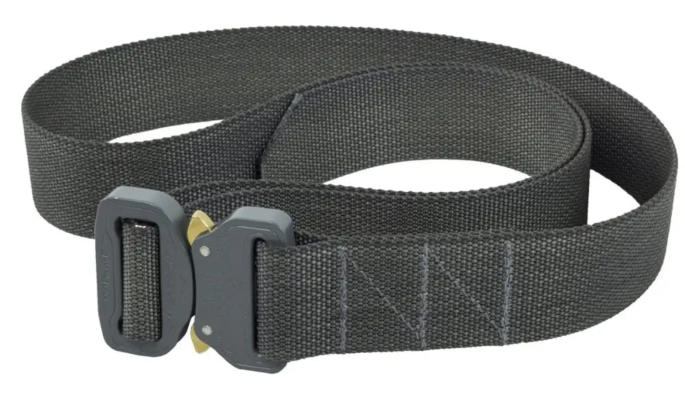 Black Tactical EDC Cobra Belt with Quick-Release Buckle for Cobra Pants Belt