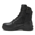 Black tactical boot with maximum grip for firefighters and first responders in the STRIKE FORCE 8 inch Boot SZ WP CT