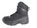 Black tactical boot for hot weather firefighting and first responder activities