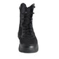 Black tactical boot for hot weather, ideal for first responders and firefighters