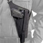 Black tactical drop-leg holster with adjustable strap for HN45B Military Shoulder Holster