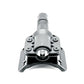 Black tactical flashlight holder with four screws for Modlite Flashlight Carrier and Safariland QLS Fork