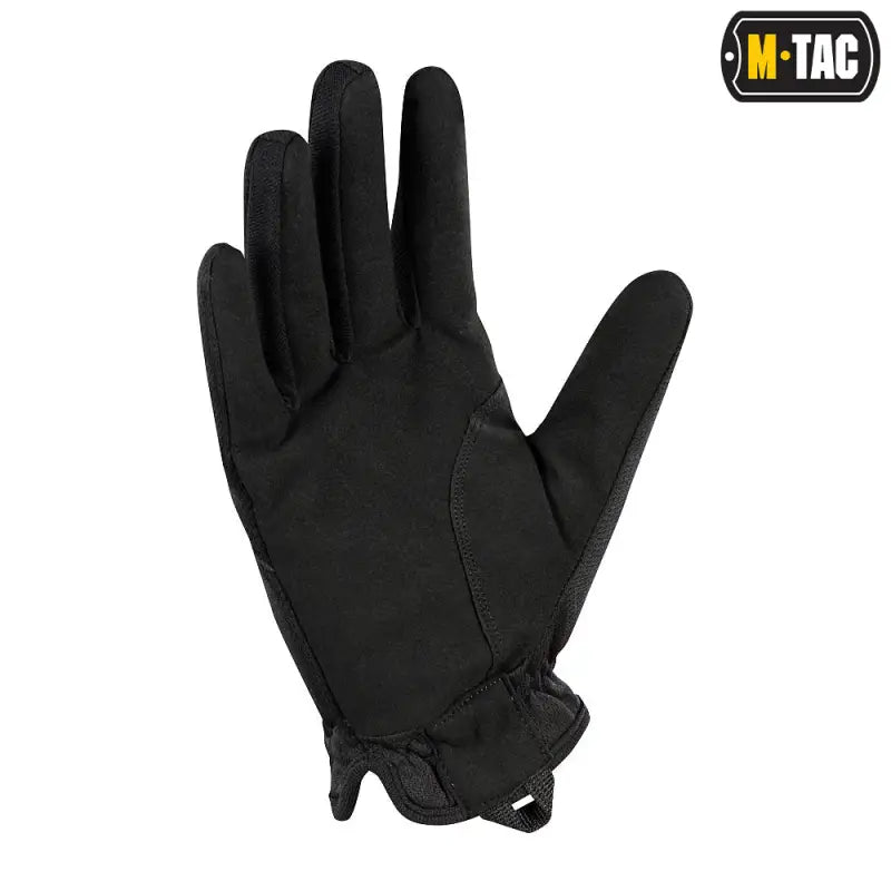 Black M-TAC Gloves Scout Tactical Mk.2, durable synthetic leather scout tactical gloves