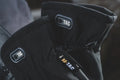 Black M-Tac Gloves Soft Shell Thinsulate with zipper detail and tactical design