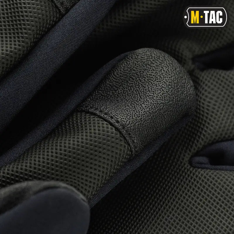 Black M-Tac Gloves Soft Shell Thinsulate with reinforced knuckle protection