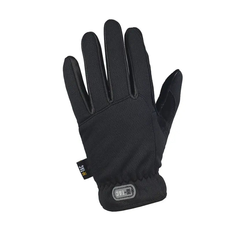 Black M-Tac Gloves Scout with reinforced palm area for enhanced grip and durability