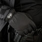 Black M-Tac Gloves Scout Tactical Mk.2 featuring a logo patch on synthetic leather gloves