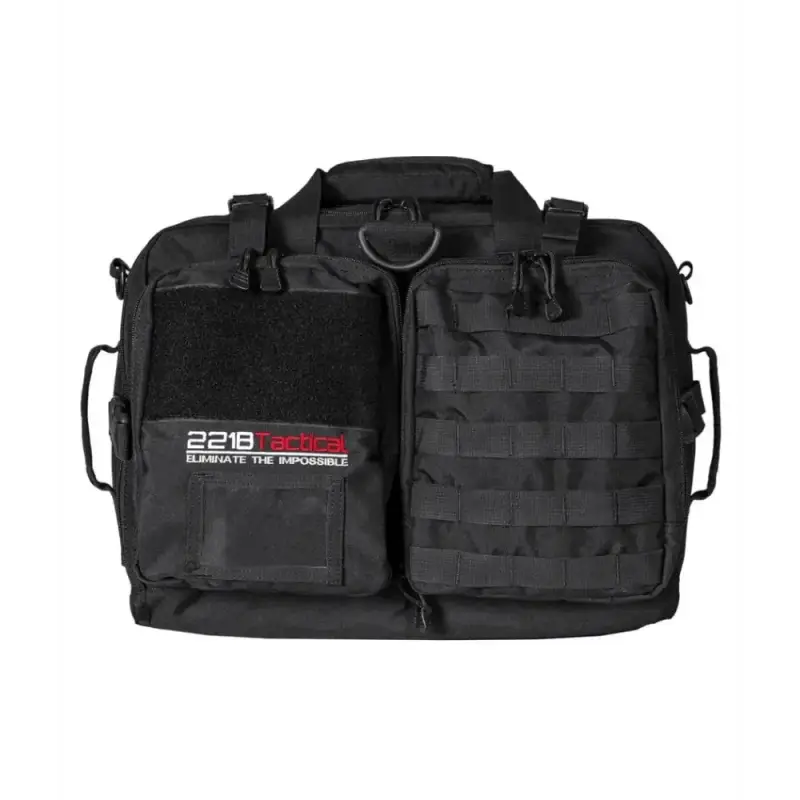 Black Hondo Duty Bag 2.0 with MOLLE webbing, ideal for K-9 Hondo use