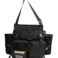 Black tactical Harlej Bag with multiple MOLLE pouches for versatile organization