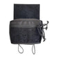 Black tactical MOLLE utility pouch with drawstring for DA-2 Lower Accessory Pouch