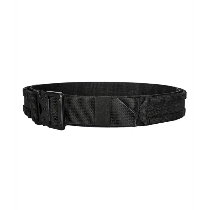 Black tactical nylon Paladin Battle Belt with quick-release buckle for optimal use