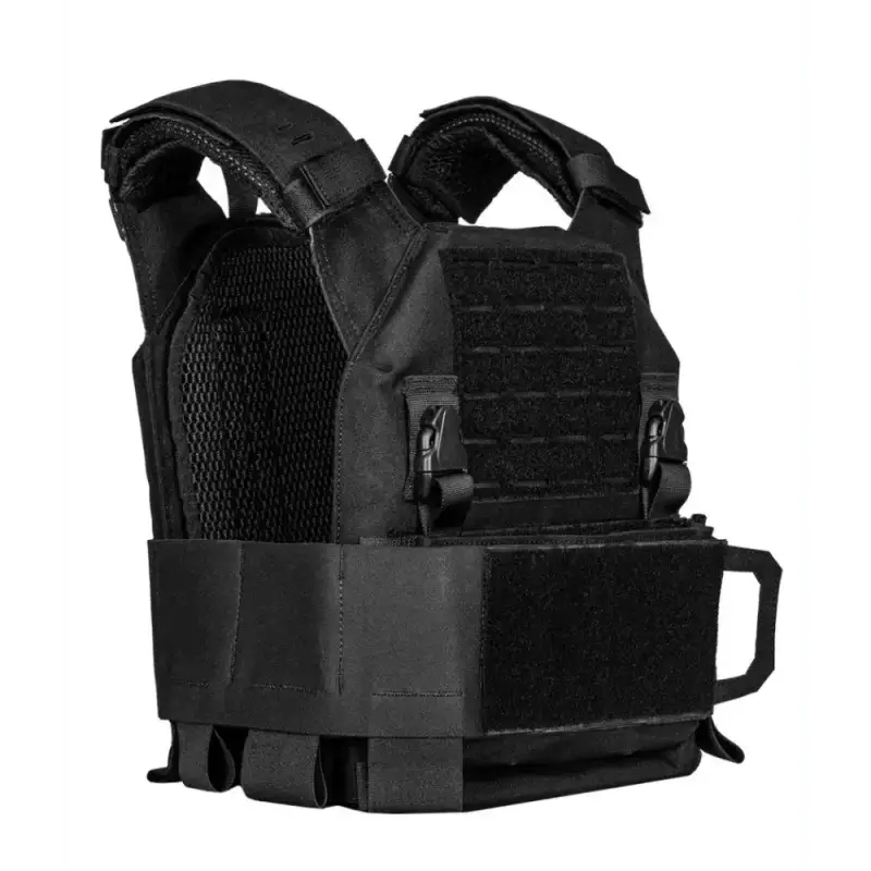 QRF Low Visibility Minimalist Plate Carrier with MOLLE webbing and mesh padding