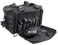 Black tactical Elite Range Bag with multiple pistol magazine pouches and compartments