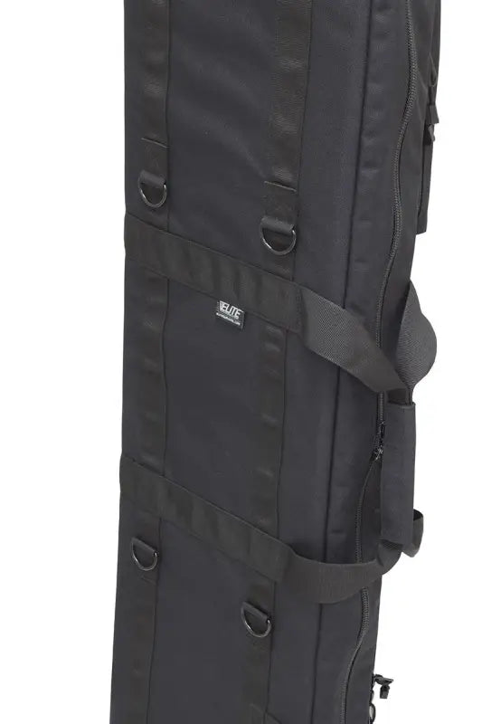 Black tactical rifle bag with straps and buckles for the Assault Systems Double Agent Rifle Case