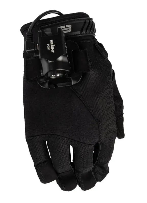 Black Exxtremity Patrol Gloves 2.0 with reinforced padding and adjustable wrist strap