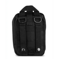 Black Tactical Utility Pouch with MOLLE Webbing - Scherber Premium IFAK MOLLE Pouch