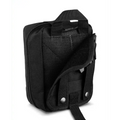 Black tactical utility pouch with straps for Scherber Premium IFAK Kit Trauma Pack