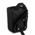 Black tactical utility pouch with straps from Scherber Premium IFAK kit trauma pack