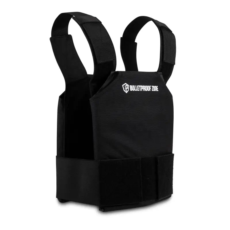 Black tactical vest with adjustable straps for ProtectVest® Covert Level IIIA Bulletproof Vest