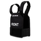 Black tactical vest with FRONT text, ProtectVest L3 Air lightweight Level III bulletproof vest