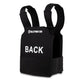 Black tactical vest featuring BACK text, made of 600D Cordura fabric, Level III Bulletproof Vest