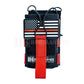 Black tactical wallet with American flag and red strap for Inferno Radio Holster