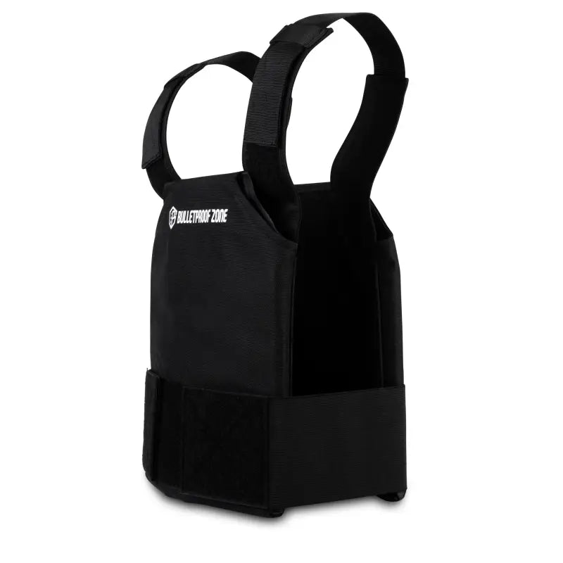 Black tactical training vest with shoulder straps for ProtectVest® Covert Level IIIA