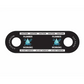Black Caution Plumber Working tag on PLUMBER DoorJamm in vibrant colors
