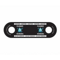 Black Caution Plumber Working tag on PLUMBER DoorJamm in vibrant colors