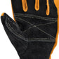 Black and tan work glove from MFA83 Structural Gloves Wristlet for durability and safety