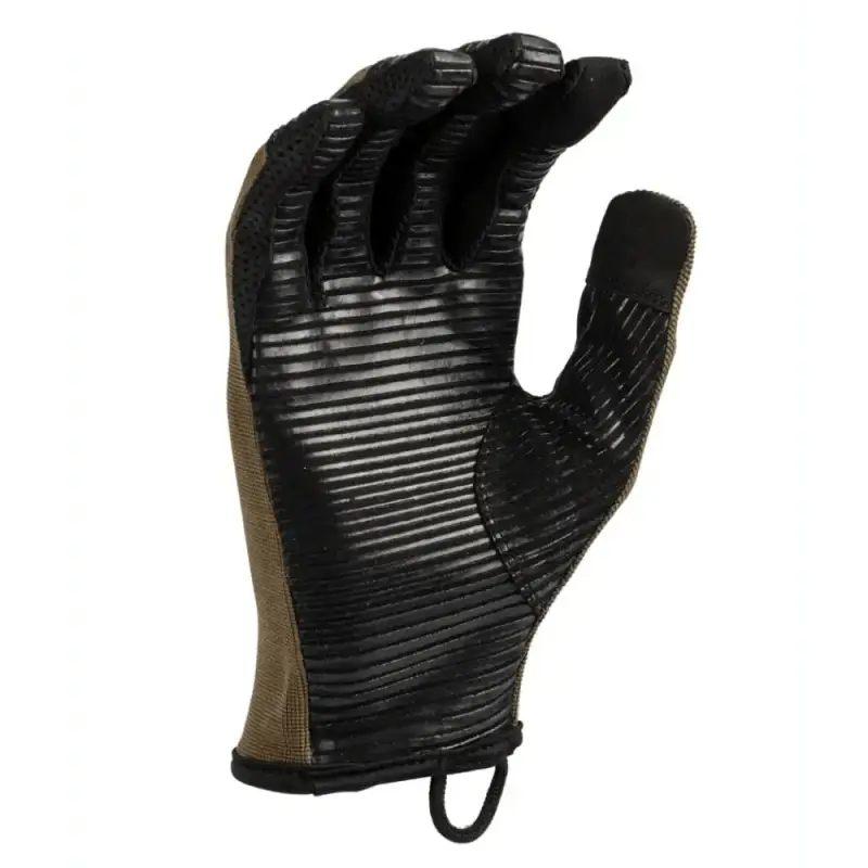 Black and tan Recon Tactical Gloves featuring smart-touch index finger and Maxx-Grip technology