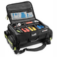 Black tool bag with tools in the Scherber Ultimate First Responder Trauma Kit O2