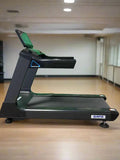 Black SFE X19 Commercial Treadmill with Touch Screen display for fitness enthusiasts