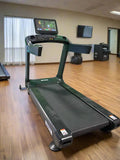 Black SFE X19 Commercial Treadmill with Touch Screen display for effective workouts