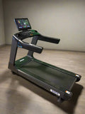Black SFE X19 Commercial Treadmill with Touch Screen for enhanced workout experience