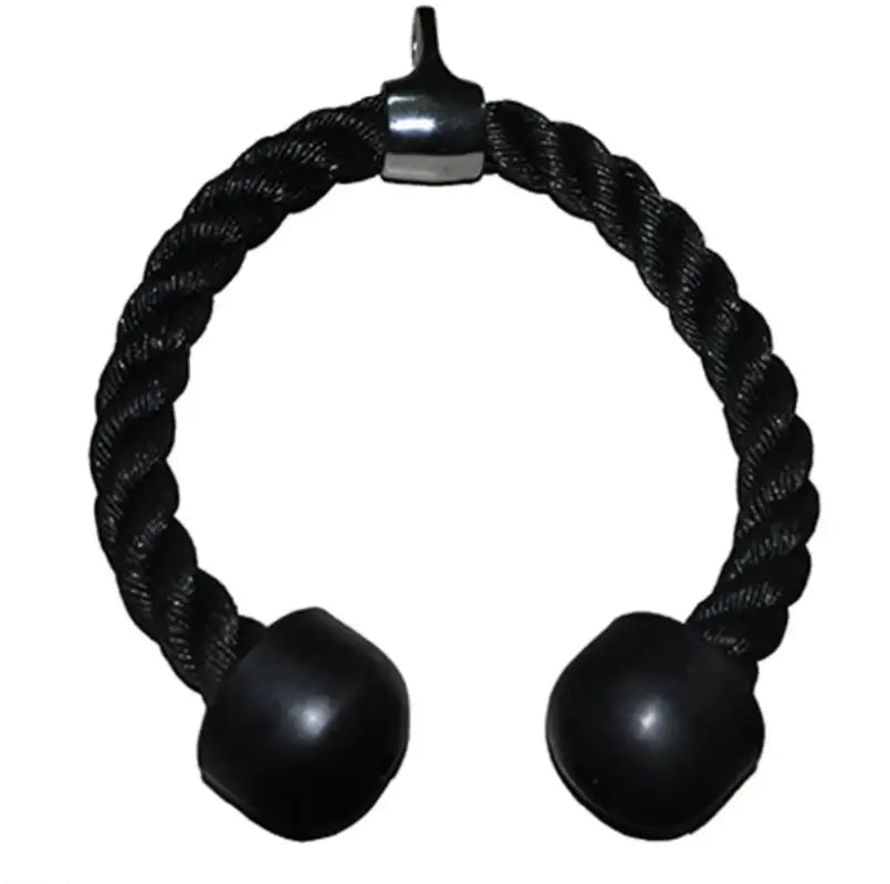 Black Tricep Rope Attachment for SFE Deluxe Tricep Rope with Heavy-Duty Polypropylene Braid