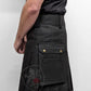 Black utility kilt with cargo pockets and pleats from the Standard Utility Kilt collection