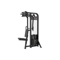 Black weight machine for SFE Selectorized Pec Fly/Rear Delt Machine with 250lb weight stacks