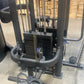 Black weight machine for fitness training on SFE Commercial 4 Station Jungle Gym for first responders