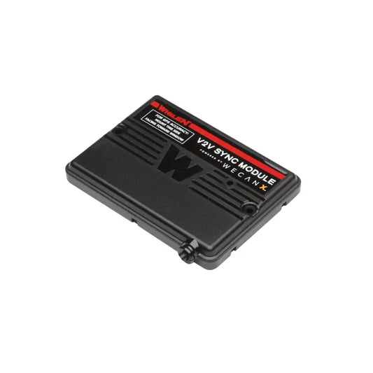 Black Whelen V2V sync module for Whelen CenCom Core-C vehicle communication system