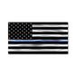 Black and white American flag with blue stripe, perfect Firefighter American Flag Gift