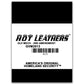 Black and white label for Hot Leathers GVM2013 2nd Amendment Mechanics Gloves